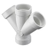 P611-030 | 3 PVC DWV DOUBLE WYE HUBXHUBXHUBXHUB | (PG:051) Spears