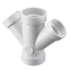 P612-532 | 6X6X4X4 PVC DWV DOUBLE REDUCING WYE HXHXHXH | (PG:051) Spears