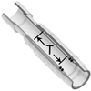 S119-40 | 4 PVC REPAIR COUPLING SOCXSOC | (PG:025) Spears