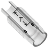SH118-20 | 2 PVC SHORT REPAIR COUPLING SPIGOTXSOC | (PG:025) Spears