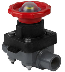 Spears 2797VT-010 1 PVC DIAPHRAGM VALVE SPIGOT PTFE/FKM | Midwest Supply Us