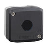 XALD01H7 | Harmony XALD Empty Control Station, 1 Cut-out, Light Gray Base, Dark Gray Cover, NEMA 4X, 13 | Schneider Electric (Square D)