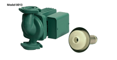 Taco 0013-F4Y Circulator Pump | Cast Iron | 1/6 HP | 230V | Single Phase | 2A | 3250 RPM | Flanged | 34 GPM | 33ft Max Head | 125 PSI Max Press. | Series 0013 | Midwest Supply Us