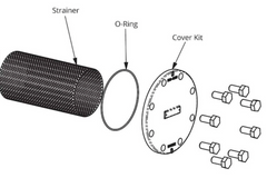 Taco 386-2121RP SUCTION DIFFUSER COVER | Midwest Supply Us