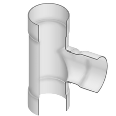 Spears 3001-934 27X4 PVC REDUCING TEE SOCKET 100PIPXIPS | Midwest Supply Us