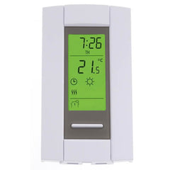 Resideo TH115-AF-024T LOW VOLT 7-DAY PROGRAMMABLE THERMOSTAT WITH FLOOR TEMPERATURE SENSOR. AM BIENT OR FLOOR CONTROL. 0.5A , 24V, R,C,W. 15 MIN. CYCLES, BACKLIT SCREE N | Midwest Supply Us
