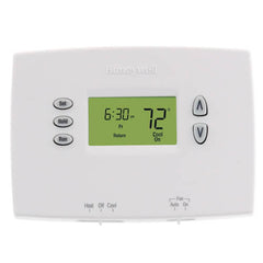 Resideo TH2110DH1002 PRO 2000 HORIZONTAL PROGRAMMABLE DIGITAL THERMOSTATS, BACKLIT DISPLAY, DUAL POWERED (24VAC AND/OR BATTERY). 1 HEAT / 1 COOL | Midwest Supply Us