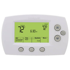 Resideo TH6110D1021 FOCUSPRO 6000 5-1-1 PROGRAMMABLE DIGITAL THERMOSTATS, BACKLIT DISPLAY, DUAL POWERED (24VAC AND/OR BATTERY). UP TO 1H/1C. 5.09 SQ. IN. DISPLAY | Midwest Supply Us