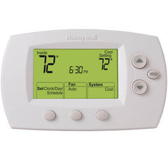 Resideo TH6220D1028 FOCUSPRO 6000 5-1-1 PROGRAMMABLE DIGITAL THERMOSTATS, BACKLIT DISPLAY, DUAL POWERED (24VAC AND/OR BATTERY). UP TO 2H/2C. 5.09 SQ. IN. DISPLAY | Midwest Supply Us