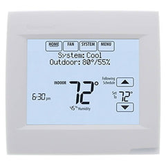 Resideo TH8321R1001 VISIONPRO 8000 WITH REDLINK TECHNOLOGY. RESIDENTIAL OR COMMERCIAL USE. 7 DAY PROGRAMMABLE. UP TO 3H/2C HEAT PUMP OR UP TO 2H/2C CONVENTIONAL. | Midwest Supply Us