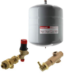Resideo TK30PV100SFM BOILER TRIM KIT. TK300-30 TANK, PV100 1" SWEAT SUPERVENT, FM911 FILL VALVE WITH BACKFLOW PREVENTOR, SCV-050 | Midwest Supply Us