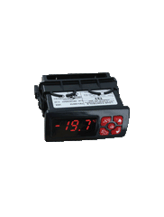 Dwyer Instruments TS3-50010 Digital temperature switch | single temperature probe input | SPDT relay output | red display and buttons | 115 VAC power supply. | Midwest Supply Us
