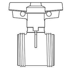 Spears 1820-007 3/4 PVC TRUE UNION 2000 INDUSTRIAL BALL VALVE CARTRIDGE EPDM | Midwest Supply Us