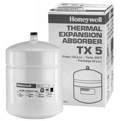 Resideo TX-5 EXPANSION TANK- POTABLE. 3/4" EXTERNAL NPT MALE CONNECTION. 2.0 GALLON VOLUME. 150 PSI MAX, 240F TEMP MAX. | Midwest Supply Us