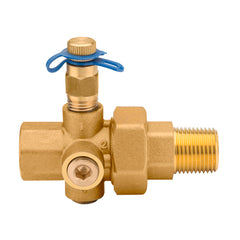 Belimo PPU211 ¾" x ¾" FNPT x MNPT Union with P/T Port | Midwest Supply Us