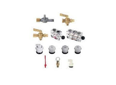 Dwyer Instruments A-310A 3-way vent valve | plastic | 1/8" NPT to 1/4" metal tubing | 80 psi rating | replaces former Model A-310 (brass). 2.3" x .8" x .1" | .10 lb. | Midwest Supply Us