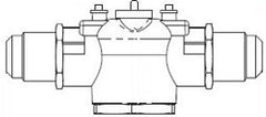 Schneider Electric (Erie) VT2251 1/2"FLARE 2-WAY VALVE | Midwest Supply Us