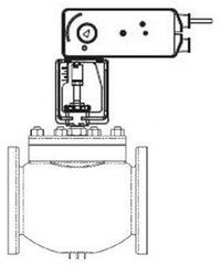 Schneider Electric (Barber Colman) VS-8223-596-5-12 2.5"FLG SUC 24V PROP SR 56CV | Midwest Supply Us