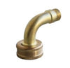 287-EL-NL | EVERFLOW DW ELBOW FORGED FTNG 3/8 COMP X 3/4 F/M HOSE THREAD SWIVEL W/WASHER LEAD FREE | Everflow