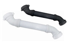 Everflow P22212 Flexcraft 1-1/2" Offset Trap White Tubular PVC | Midwest Supply Us