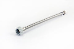 Everflow 27412-NL EVERFLOW 27412-NL 12" SS BRAIDED 3/8 COMP X 7/8" BC PLAS NUT TANK SUPPLY LEAD FREE | Midwest Supply Us