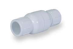 Everflow 290S112 1-1/2" PVC SOLVENT SPRING CHECK VALVE WHITE (NOT FOR POTABLE WATER) | Midwest Supply Us