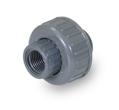 Everflow 380CU112 1-1/2" PVC UNION THREADED SCHED 80 GRAY NSF APPROVED | Midwest Supply Us