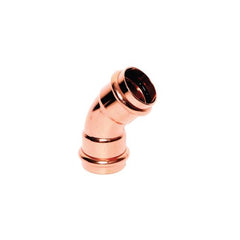 Everflow PCLF0150 1-1/2" P X P 45 Press Elbow  | Midwest Supply Us