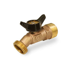 Everflow 46343-NL 3/4" Quarter Turn No Kink Hose Bib Lead free  | Midwest Supply Us