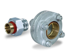 Everflow DUFS0034-NL 3/4" Female X 3/4" Sweat Dielectric Union Brass Lead Free | Midwest Supply Us