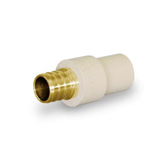Everflow BRCPPF034-NL 3/4" BRS F1807 PEX X CPVC SOCKET ADAPTER LEAD FREE UPC APPROVED | Midwest Supply Us