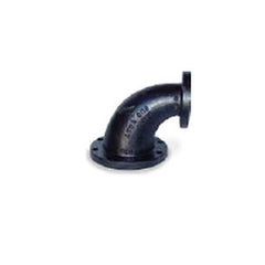 Everflow FGEL0806B 8 x 6" 125 Class Flanged Reducing Elbow 90 Degree Black | Midwest Supply Us