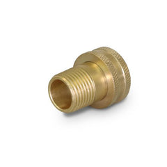 Everflow G41S-3412 3/4" FH X 1/2" MPT Swivel Adapter Brass Garden Hose Fitting, For Non Potable Use Only | Midwest Supply Us