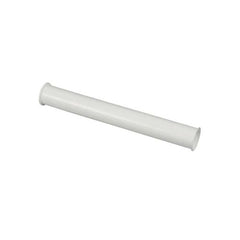 Everflow P22316 Flexcraft 1-1/2" x 16" Double End Flanged Tailpiece W/ Nuts & Washers White Tubular PVC | Midwest Supply Us