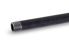 Everflow PCBL3818 EVERFLOW 3/8" x 18" BLACK STEEL PRE-CUTS | Midwest Supply Us