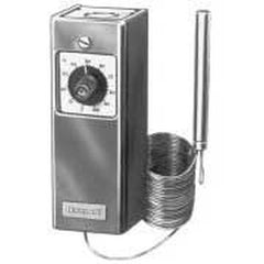 Honeywell T4031A1073 REFRIGERATION CONTROLLER, -30F TO +50F SET POINT, 1 SPST, 8 FT. CAPILLARY LENGTH, 3.5F DIFFERENTIAL, MAKES ON TEMP FALL  | Midwest Supply Us