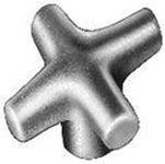 Jergens 16308 KNOB, HAND, CAST IRON BLANK  | Midwest Supply Us