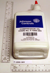 Johnson Controls F-1000-383 SAE30 COMPRESSOR OIL 32OZ(1QT)  | Midwest Supply Us