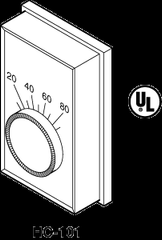 Schneider Electric (Barber Colman) HC-101 RoomHumidistat10-90% Low/LineV  | Midwest Supply Us