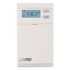 LUXPRO THERMOSTATS PSPLV-512 120/240v Single Pole & Double Pole Digital Programmable Line Voltage Heating Only Thermostat 5/2 Day (2 Or 4 Wire) 15 Amp Max Includes Two AA Batteries 45-90F Replaces ELV-1 & PSPLV-510  | Midwest Supply Us