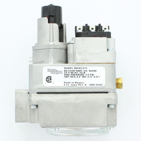 Reznor 096300 1/2" NAT GAS VALVE  | Midwest Supply Us
