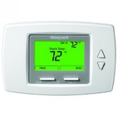 Honeywell TB8575A1000 SUITEPRO DIGITAL FAN COIL THERMOSTAT, 2 OR 4 PIPE FAN COIL, MANUAL/AUTO HEAT-COOL CHANGEOVER, 3 SPEED FAN, 24 VAC, 50F TO 90F SETTING TEMPERATURE, PREMIER WHITE  | Midwest Supply Us