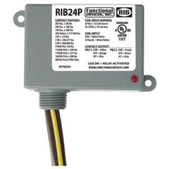 Functional Devices RIB24P 24VAC/DC 20A DPDT Encl. Relay  | Midwest Supply Us