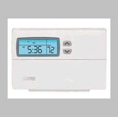 LUXPRO THERMOSTATS PSP511C 24v Battery Powered Digital Single Stage Programmable Thermostat 5/2 Day Program 1H-1C 45-90F Replaces PSP500 TX500 TX505 TX500E Series PSP511 PSP511A  | Midwest Supply Us