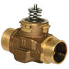 Resideo VCZAS1100 2-WAY 1 IN. SWEAT CONNECTION VC VALVE ASSEMBLY FOR HYDRONIC WITH 6.6 CV AND LINEAR FLOW  | Midwest Supply Us