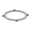 354370 | Gasket Cover 4 Hole for RS-1 BR-1 Remote Sensor | Mcdonnell Miller