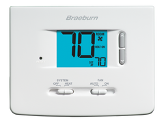 BRAEBURN 1025NC Builder Non-Programmable Thermostat Heat Only  | Midwest Supply Us