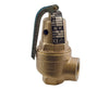 1060525 | Bronze Safety Relief Valve with Standard Outlet 125 psig 1