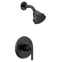 Moen UT2902EPBL Shower Trim Gibson M-Core 2 Eco-Performance 1 Lever Matte Black ADA 1.75 Gallons per Minute 1 Function  | Midwest Supply Us