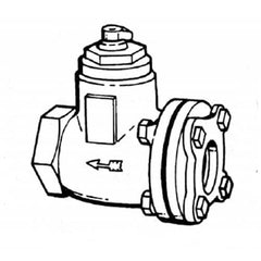Xylem-Bell & Gossett 107004 4" Threaded Straight Flow Control  | Midwest Supply Us
